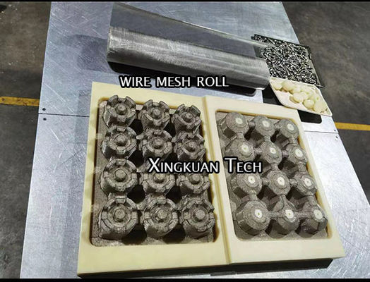 Griglia di filo di acciaio inossidabile rinfrescato morbido per fibra di pasta stampata 304 316 o 316L