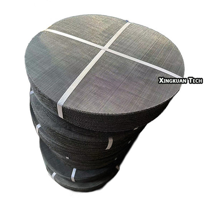 Dischi di filtro a maglia di 270 mm di diametro 60x0,19 mm per la produzione di materiale in PP