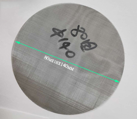 80 mesh 40 mesh Dia 140 mm schermi di estrusione per setacciare in plastica o filtri