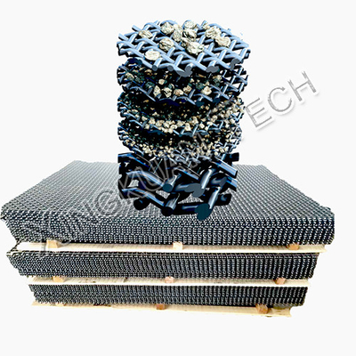 materiale di Mesh Manganese Steel 65Mn 30Mn dello schermo della miniera della cava
