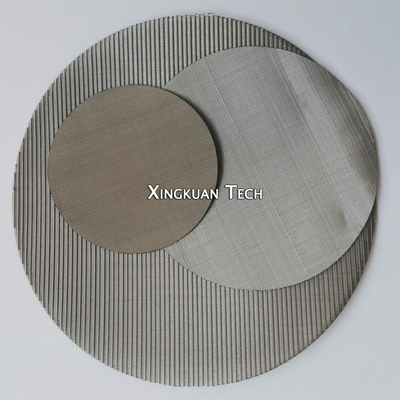 Cavo Mesh Filter Screen For Plastic dell'espulsore di acciaio inossidabile e processo dell'estrusione del polimero