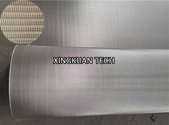 Cavo tessuto DTW Mesh Screen 201 304 304L 316 316L acciaio inossidabile, rete metallica olandese