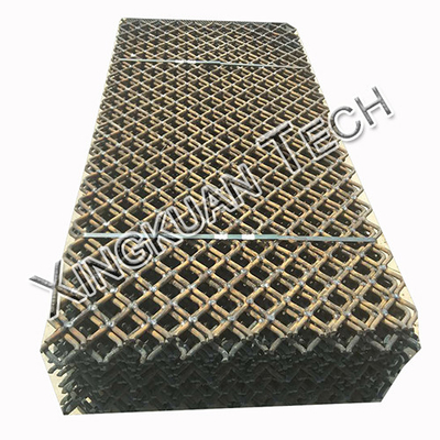 L'acciaio di manganese ha saldato il processo Asphalt Mixing Station di Mesh Used In Large Stone