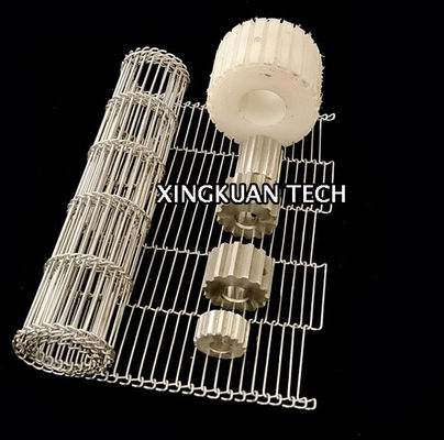 Tessuto di Mesh Belt For Fiber For del cavo della scala di forma di Z e settori restringenti d'imballaggio