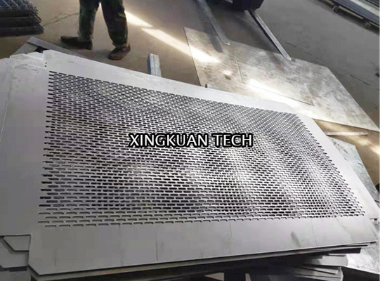 Industrie alimentari perforate foro oblungo scanalate di Mesh Sheet For Wine And del cavo
